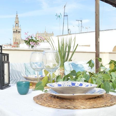 Homeyseville-Amazing Penthouse Giralda Views 8 Pax, Parking Optional Esterno foto