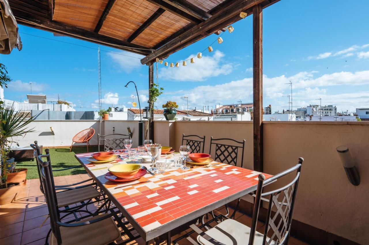 Homeyseville-Amazing Penthouse Giralda Views 8 Pax, Parking Optional Esterno foto