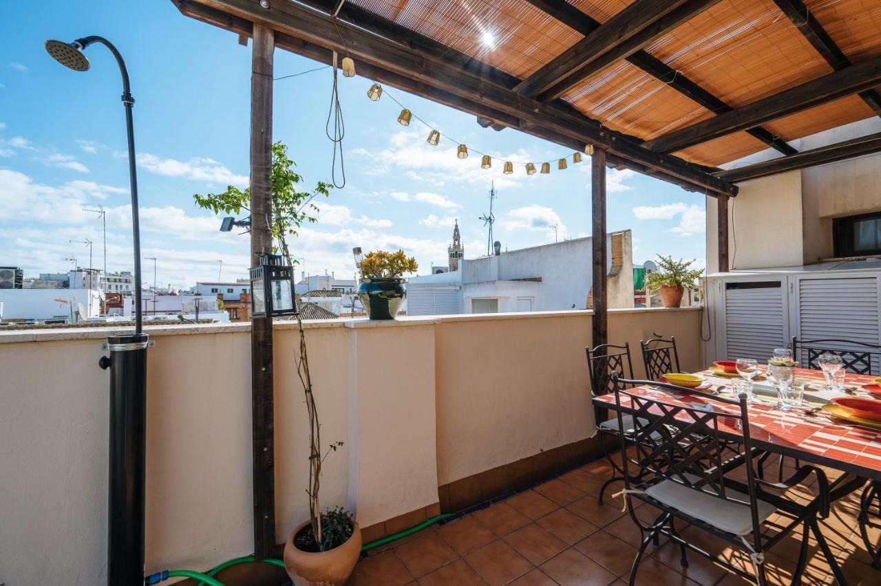 Homeyseville-Amazing Penthouse Giralda Views 8 Pax, Parking Optional Esterno foto